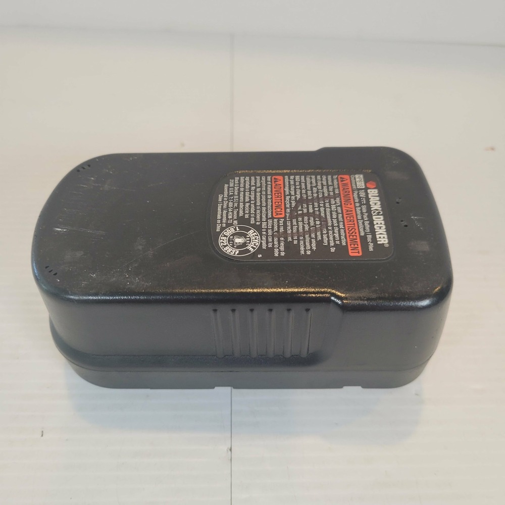 Genuine Black & Decker HPB18 18V Ni-Cd Slide Pack Battery TESTED Single Source - Picture 7 of 7